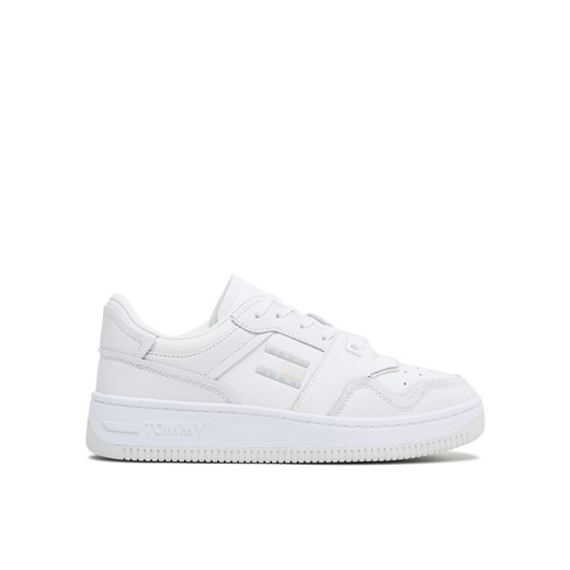 Tommy Jeans Sneakersy Basket Cupsole EM0EM01194 Biały ze sklepu MODIVO w kategorii Buty sportowe męskie - zdjęcie 182742435