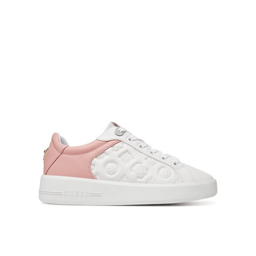 Guess Sneakersy FLJRON FAL12 Biały ze sklepu MODIVO w kategorii Buty sportowe damskie - zdjęcie 182742475