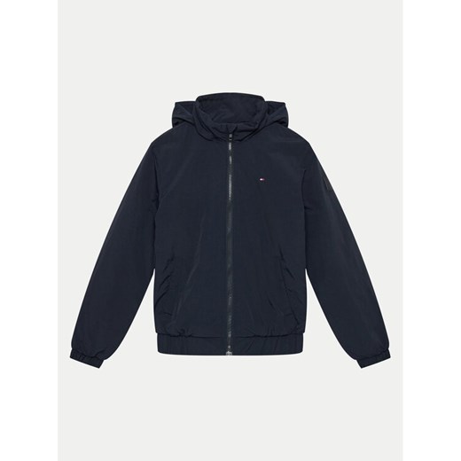 Tommy Hilfiger Kurtka bomber Essential KB0KB09093 Granatowy Regular Fit ze sklepu MODIVO w kategorii Kurtki chłopięce - zdjęcie 182742479