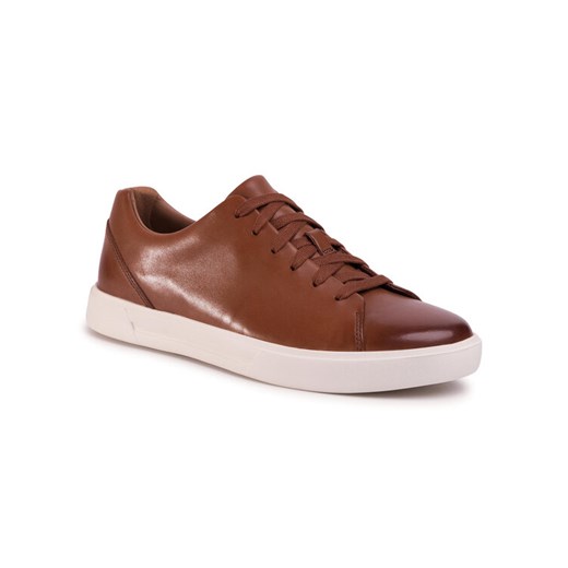 Clarks Sneakersy Un Costa Lace 261486907 Brązowy ze sklepu MODIVO w kategorii Trampki męskie - zdjęcie 182742487