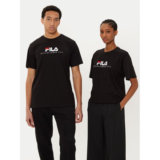 Fila T-Shirt FAU0147 Czarny Regular Fit ze sklepu MODIVO w kategorii Bluzki damskie - zdjęcie 182742535