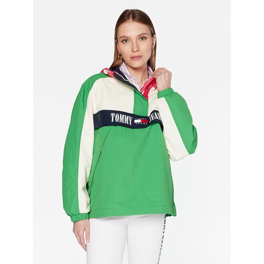 Tommy Jeans Kurtka anorak Chicago DW0DW15343 Kolorowy Relaxed Fit ze sklepu MODIVO w kategorii Kurtki damskie - zdjęcie 182742539