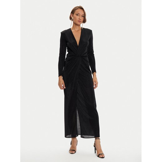 Simona Corsellini Sukienka wieczorowa A24CEAB045 Czarny Slim Fit ze sklepu MODIVO w kategorii Sukienki - zdjęcie 182742569