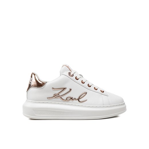 KARL LAGERFELD Sneakersy KL62510A Biały ze sklepu MODIVO w kategorii Buty sportowe damskie - zdjęcie 182742607