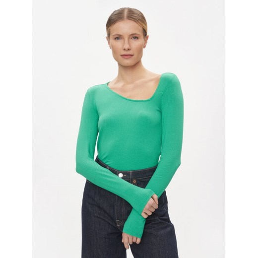 Vero Moda Bluzka Carina 10301178 Zielony Regular Fit ze sklepu MODIVO w kategorii Bluzki damskie - zdjęcie 182742657