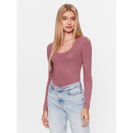 JDY Sweter 15266063 Fioletowy Regular Fit ze sklepu MODIVO w kategorii Swetry damskie - zdjęcie 182742687