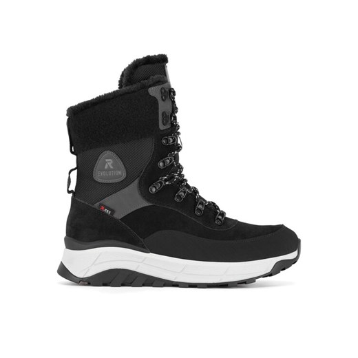 Rieker Revolution Lifestyle Botki W0066-00 Czarny ze sklepu MODIVO w kategorii Botki - zdjęcie 182742786