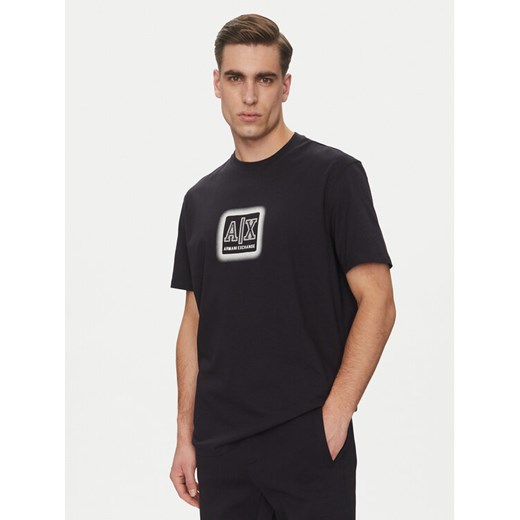 Armani Exchange T-Shirt XM000545 AF10361 UB101 Granatowy Regular Fit ze sklepu MODIVO w kategorii T-shirty męskie - zdjęcie 182742796