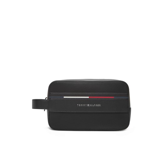 Tommy Hilfiger Kosmetyczka Th Foundation Washbag AM0AM13235 Czarny ze sklepu MODIVO w kategorii Kosmetyczki - zdjęcie 182742797
