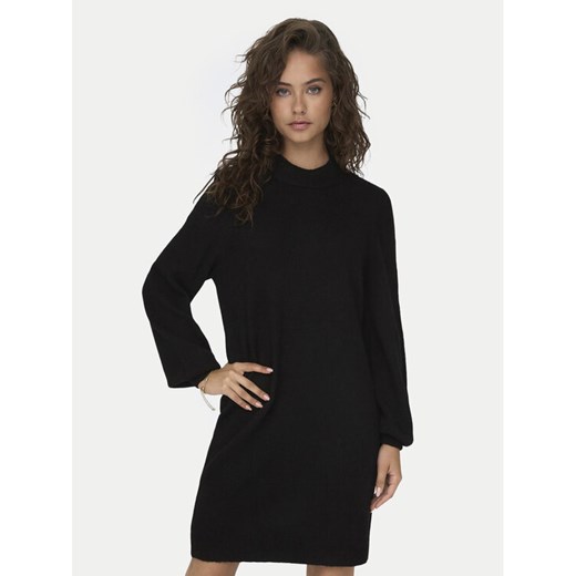 JDY Sukienka dzianinowa 15238237 Czarny Loose Fit ze sklepu MODIVO w kategorii Sukienki - zdjęcie 182742877