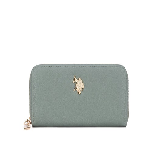 U.S. Polo Assn. Portfel BIUXT8383WVP Khaki ze sklepu MODIVO w kategorii Portfele damskie - zdjęcie 182742927