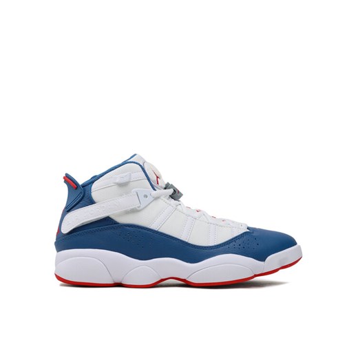 Nike Buty do koszykówki Jordan 6 Rings 322992 140 Biały ze sklepu MODIVO w kategorii Buty sportowe męskie - zdjęcie 182742968