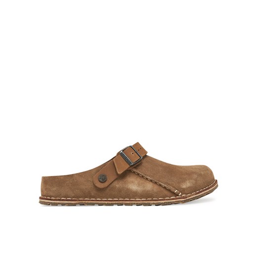 Birkenstock Klapki Lutry Premium 1025293 Beżowy ze sklepu MODIVO w kategorii Klapki męskie - zdjęcie 182743056