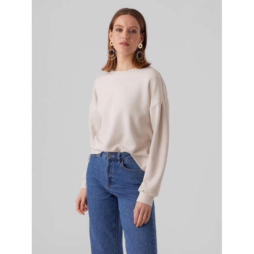 Vero Moda Bluza 10299268 Écru Regular Fit ze sklepu MODIVO w kategorii Bluzy damskie - zdjęcie 182743059