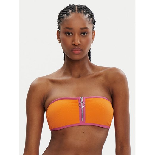 Seafolly Góra od bikini Beach Bound 30467-072 Pomarańczowy ze sklepu MODIVO w kategorii Stroje kąpielowe - zdjęcie 182743079