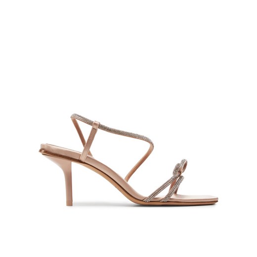 Max Mara Sandały Crystalsandal 24245264116 Różowy ze sklepu MODIVO w kategorii Sandały damskie - zdjęcie 182743147