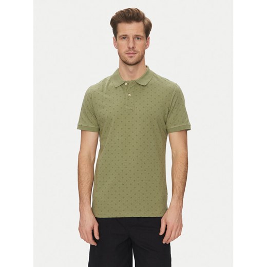 Blend Polo 20718261 Zielony Regular Fit ze sklepu MODIVO w kategorii T-shirty męskie - zdjęcie 182743216