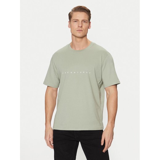 Jack&Jones T-Shirt Star 12234746 Zielony Relaxed Fit ze sklepu MODIVO w kategorii T-shirty męskie - zdjęcie 182743247