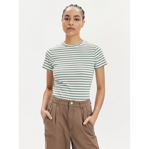 JDY T-Shirt Solar 15314449 Biały Regular Fit ze sklepu MODIVO w kategorii Bluzki damskie - zdjęcie 182743306