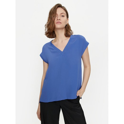 Marella Bluzka Pialla 2413111094 Niebieski Regular Fit ze sklepu MODIVO w kategorii Bluzki damskie - zdjęcie 182743345
