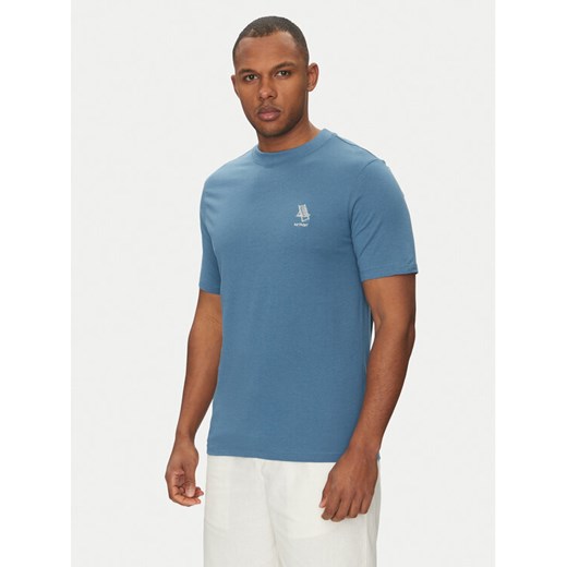 Blend T-Shirt 20718848 Turkusowy Regular Fit ze sklepu MODIVO w kategorii T-shirty męskie - zdjęcie 182743359