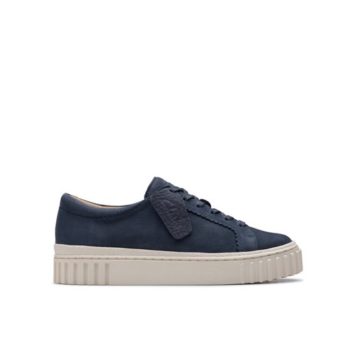 Clarks Sneakersy Mayhill Walk 26181210 Granatowy ze sklepu MODIVO w kategorii Buty sportowe damskie - zdjęcie 182743436