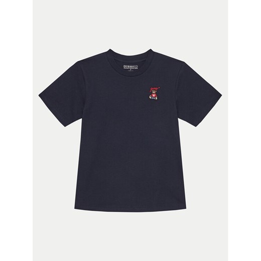 Guess T-Shirt L5RI33 I3Z14 Granatowy Oversize ze sklepu MODIVO w kategorii T-shirty chłopięce - zdjęcie 182743446