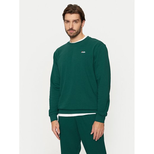 Fila Bluza Brustem FAM0343 Zielony Regular Fit ze sklepu MODIVO w kategorii Bluzy męskie - zdjęcie 182743518