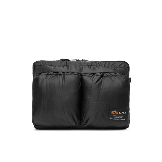 Alpha Industries Etui na laptopa 108942 03 Czarny ze sklepu MODIVO w kategorii Torby na laptopa - zdjęcie 182743565