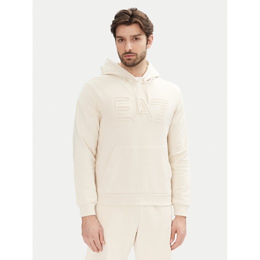 EA7 Emporio Armani Bluza 7M000152 AF10432 U1079 Écru Regular Fit ze sklepu MODIVO w kategorii Bluzy męskie - zdjęcie 182743569