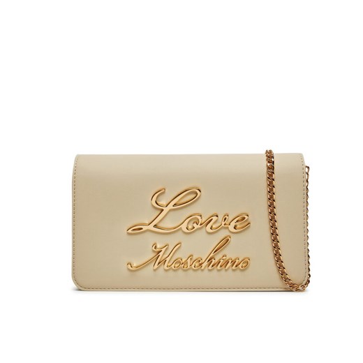 LOVE MOSCHINO Torebka JC4318PP0LKK0110 Beżowy ze sklepu MODIVO w kategorii Kopertówki - zdjęcie 182743587