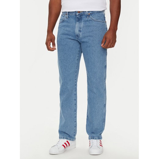 Wrangler Jeansy 13Mwz 112358497 Niebieski Straight Fit ze sklepu MODIVO w kategorii Jeansy męskie - zdjęcie 182743608