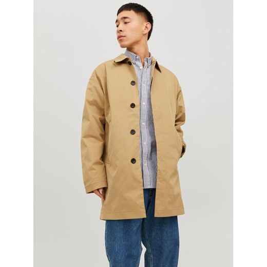 Jack&Jones Płaszcz przejściowy 12237692 Beżowy Regular Fit ze sklepu MODIVO w kategorii Płaszcze męskie - zdjęcie 182743677