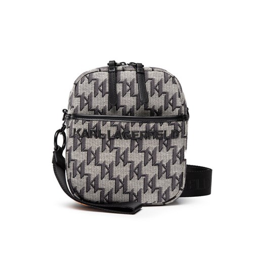 KARL LAGERFELD Torebka 221W3030 Szary ze sklepu MODIVO w kategorii Listonoszki - zdjęcie 182743779