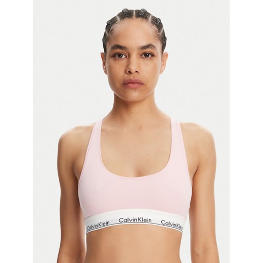Calvin Klein Underwear Biustonosz top 0000F3785E Różowy ze sklepu MODIVO w kategorii Biustonosze - zdjęcie 182743797