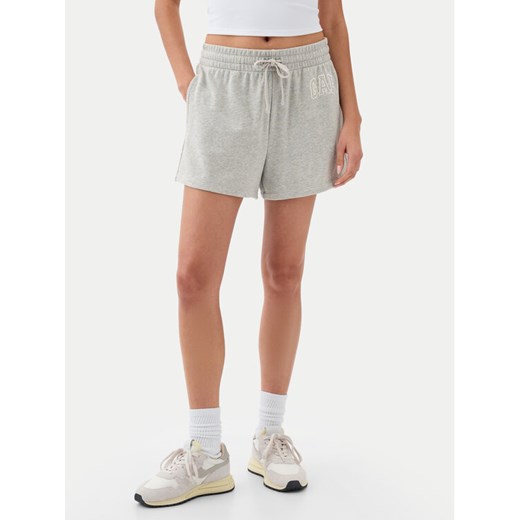 Gap Szorty sportowe 870535-00 Szary Regular Fit ze sklepu MODIVO w kategorii Szorty - zdjęcie 182743806