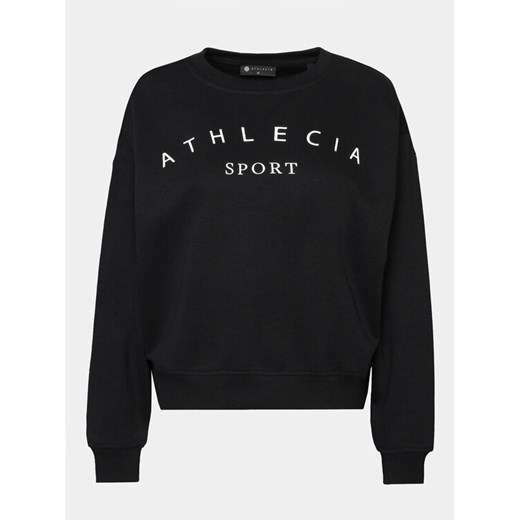 Athlecia Bluza Asport W Crew Neck EA233346 Czarny Regular Fit ze sklepu MODIVO w kategorii Bluzy damskie - zdjęcie 182743807