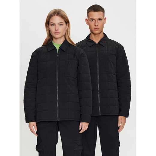 Rains Koszula Giron Liner Overshirt T1 19420 Czarny Regular Fit ze sklepu MODIVO w kategorii Koszule męskie - zdjęcie 182743855