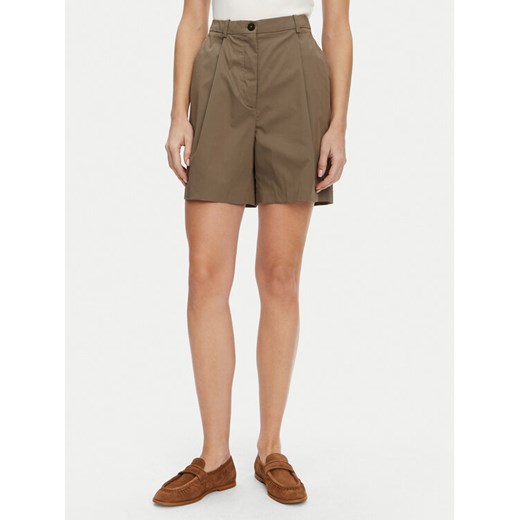 Tommy Hilfiger Bermudy WW0WW44764 Brązowy Relaxed Fit ze sklepu MODIVO w kategorii Szorty - zdjęcie 182743857