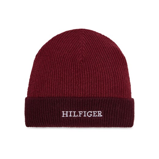 Tommy Hilfiger Czapka AU0AU01930 Czerwony ze sklepu MODIVO w kategorii Czapki dziecięce - zdjęcie 182743919