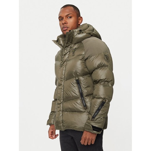 Blauer Kurtka zimowa 24WBLUC02234 Zielony Regular Fit ze sklepu MODIVO w kategorii Kurtki męskie - zdjęcie 182743958