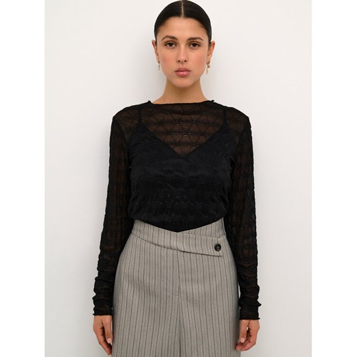 Karen by Simonsen Bluzka Kirstinekb 10104601 Czarny Feminine Fit ze sklepu MODIVO w kategorii Bluzki damskie - zdjęcie 182743959