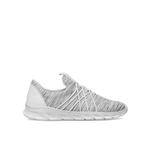 Rieker Sneakersy 54071-80 Szary ze sklepu MODIVO w kategorii Buty sportowe damskie - zdjęcie 182744035