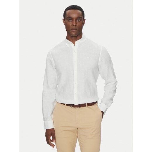 Michael Kors Koszula CS4400H4YT Biały Relaxed Fit ze sklepu MODIVO w kategorii Koszule męskie - zdjęcie 182744156