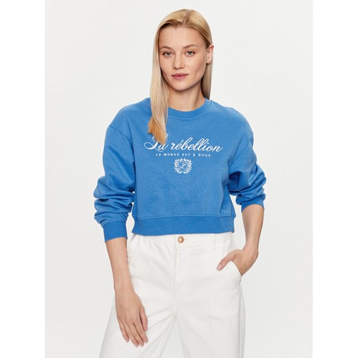 ONLY Bluza 15304167 Niebieski Regular Fit ze sklepu MODIVO w kategorii Bluzy damskie - zdjęcie 182744205