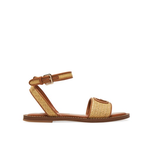 Guess Sandały FLJSIY FAB03 Brązowy ze sklepu MODIVO w kategorii Sandały damskie - zdjęcie 182744309