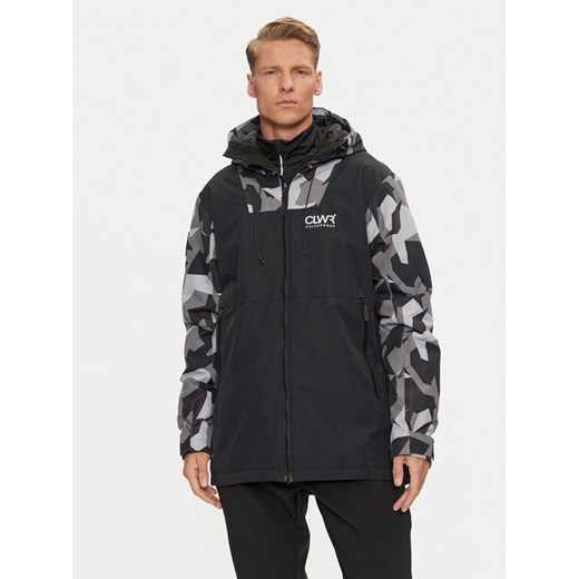 Colourwear Kurtka narciarska Block Jacket 7010295 Czarny Regular Fit ze sklepu MODIVO w kategorii Kurtki męskie - zdjęcie 182744389