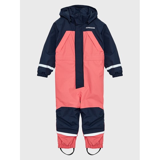 Didriksons Kombinezon zimowy Zeb 504400 Różowy Regular Fit ze sklepu MODIVO w kategorii Kombinezony dziewczęce - zdjęcie 182744408