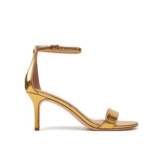LAUREN RALPH LAUREN Sandały 802978207001 Złoty ze sklepu MODIVO w kategorii Sandały damskie - zdjęcie 182744525