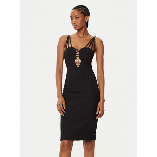 Marciano Guess Sukienka koktajlowa 5RGK72 6869Z Czarny Bodycon Fit ze sklepu MODIVO w kategorii Sukienki - zdjęcie 182744535
